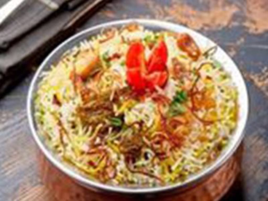 برياني مخبوز في الفرن